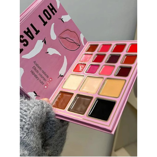 78色書本化妝盤脣泥口紅眼影腮紅彩妝一體盤多用途修容高光眼影盤