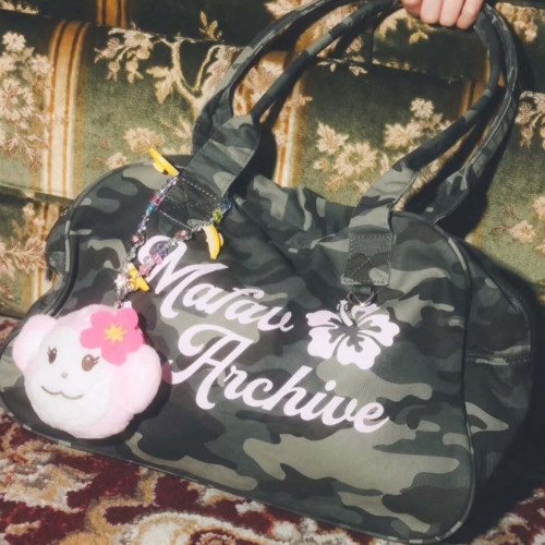 mafavarchive小衆包26新款韓國復古健身包迷彩托特包旅行帆布痛包 mafavarchive小衆包26新款韓國復古健身包迷彩托特包旅行帆布痛包