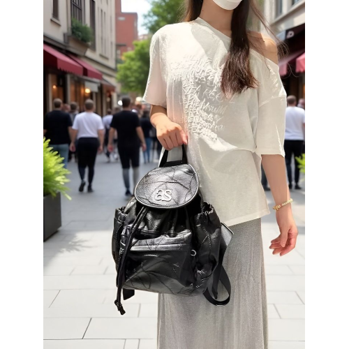 韓國小衆設計雙肩包女2025新款大容量旅行後後背包休閒百搭通勤書包女