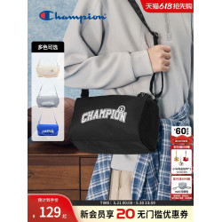 Champion冠軍官方單肩包女手提大容量休閒運動斜後後背包男戶外潮流