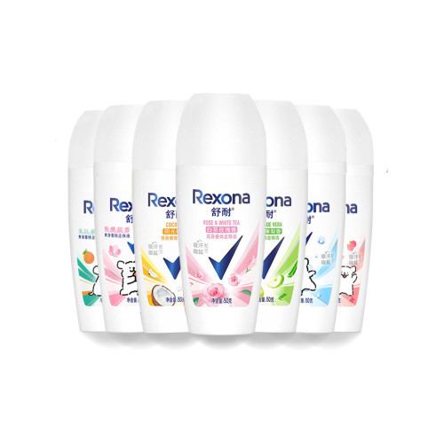 rexona舒耐止汗走珠止汗露女腋下除臭去異味香體止汗液膏滾珠男士