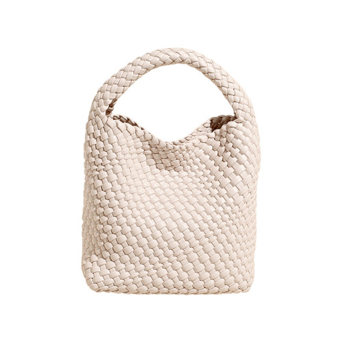 2025新款時尚休閒包女包手提包編織包包簡約氣質感簡約子母包質感