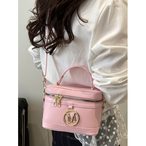 高級感小衆包包女春夏百搭2025新款復古斜後後背包女士手提盒子化妝包