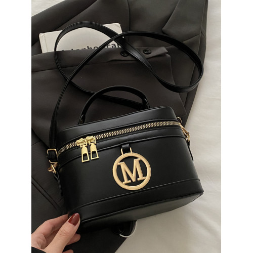 高級感小衆包包女春夏百搭2025新款復古斜後後背包女士手提盒子化妝包