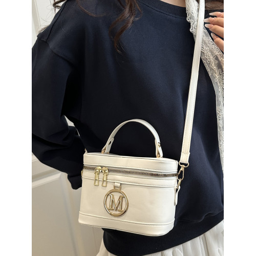 高級感小衆包包女春夏百搭2025新款復古斜後後背包女士手提盒子化妝包