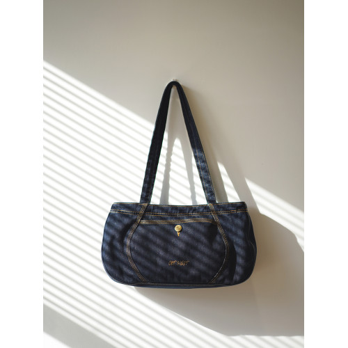 貓西CATWEST原創設計牛仔托特包女小衆單肩包日常肩後後背包百搭款新