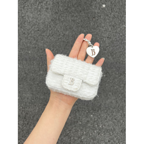 7個7 Barnnet趙露思同款韓國小衆八奶小香風鏈條卡包斜後後背包小方包