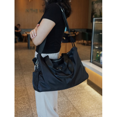 2026新款牛津布手提包購物包袋大容量中性風休閒單肩斜後後背包健身包