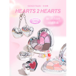 戈戈舞眼影盤脣釉綜合盤日常淡妝啞光純欲風可攜式小盤學生黨新手女