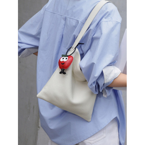 頭層牛皮通勤托特包2026新款大容量水桶包休閒單肩包軟皮斜後後背包女 頭層牛皮通勤托特包2026新款大容量水桶包休閒單肩包軟皮斜後後背包女