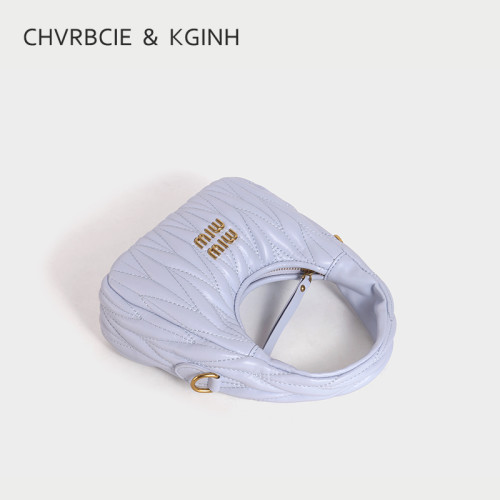 CHVRBCIE&KGINH褶皺餃子包女2026新款輕奢高級感雲朵包單肩斜後後背包 CHVRBCIE&KGINH褶皺餃子包女2026新款輕奢高級感雲朵包單肩斜後後背包