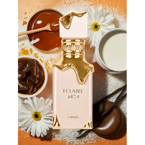 Lattafa Eclaire拉塔法奶油松餅持久男女士香水100ml中東迪拜香氛
