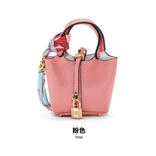 超迷你小包包掛件菜籃子耳機包收納包可愛創意汽車鑰匙釦掛飾超纖