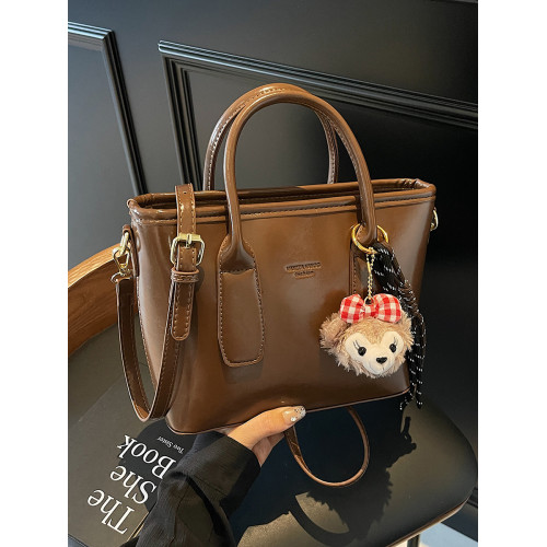 復古質感小包包女2026春夏新款手提水桶包高級洋氣百搭通勤斜後後背包