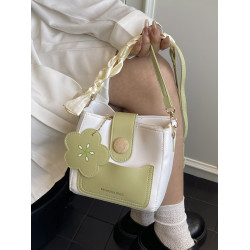 今年流行多層小包包女夏2025新款潮時尚百搭斜後後背包洋氣單肩水桶包