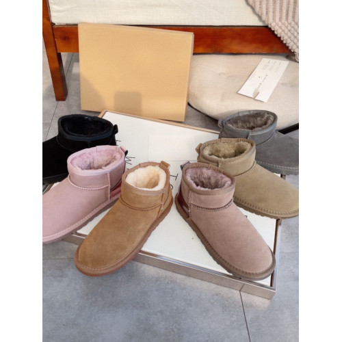 周冬雨同款雪地靴女2025冬季新款真牛皮加絨加厚防滑棉鞋 周冬雨同款雪地靴女2025冬季新款真牛皮加絨加厚防滑棉鞋