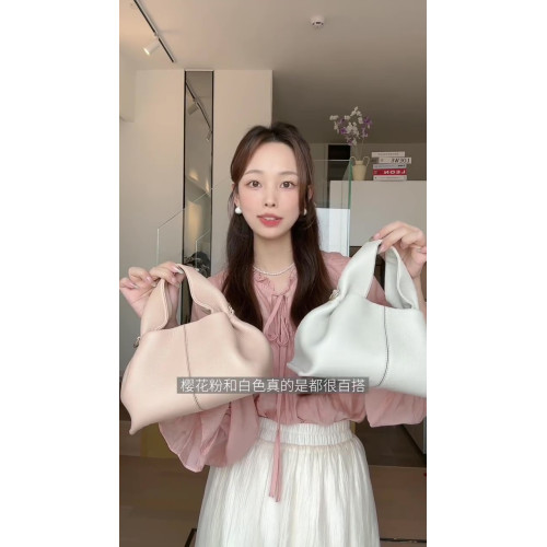 餃子包真皮斜後後背包包女2026新款輕奢小衆設計高級感手提單肩雲朵包