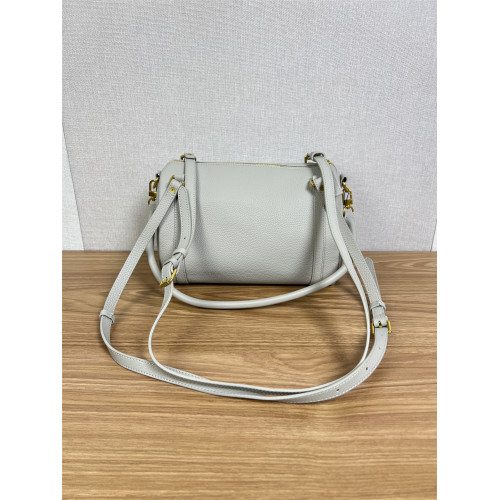 ~撿漏~原單尾貨頭層牛皮波士頓枕頭包百搭高級感單肩斜後後背包女