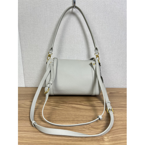 ~撿漏~原單尾貨頭層牛皮波士頓枕頭包百搭高級感單肩斜後後背包女