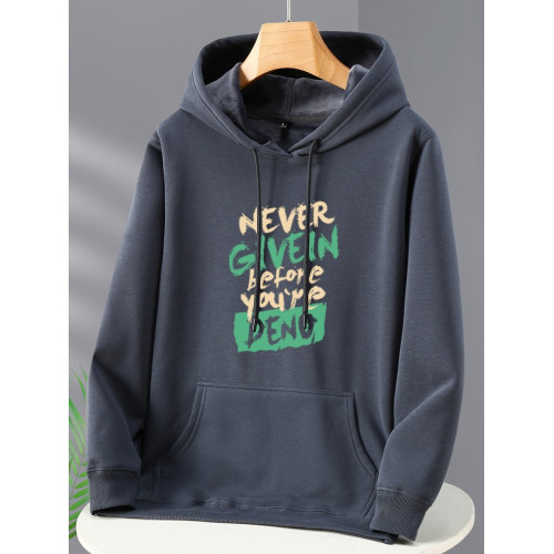 潮牌銀狐絨連帽衫男衛衣加絨加厚加肥加大碼寬鬆休閒秋冬保暖外套