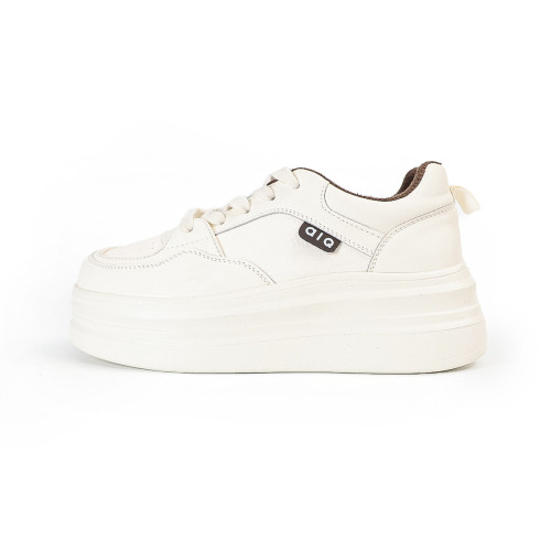 【黛】冬款 厚底小白鞋輕便加絨增高運動休閒板鞋869