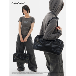 CryingCenter 皮製jk學院風皮包手提單肩皮包 哭喊中心