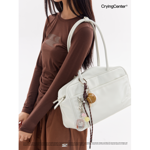 CryingCenter 皮製jk學院風皮包手提單肩皮包 哭喊中心