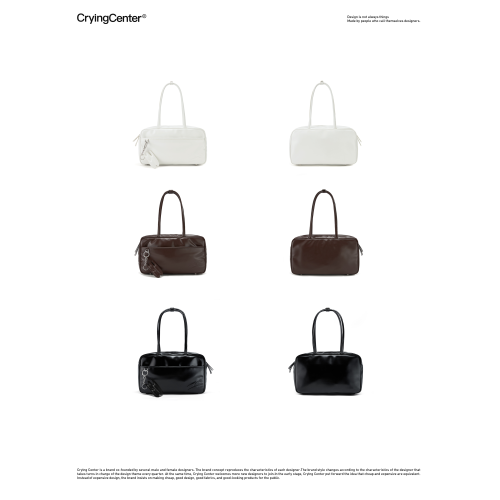 CryingCenter 皮製jk學院風皮包手提單肩皮包 哭喊中心