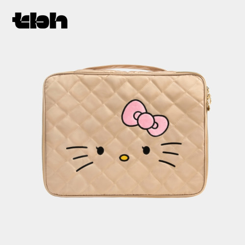 tbh野獸派家居Hello Kitty大號絎縫旅行收納袋手提大容量洗漱包
