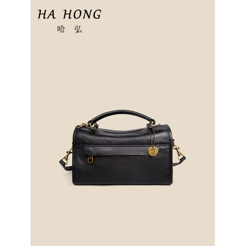 新款小衆復古設計真皮女包手提包頭層牛皮軟皮斜後後背包機車包枕頭包 新款小衆復古設計真皮女包手提包頭層牛皮軟皮斜後後背包機車包枕頭包