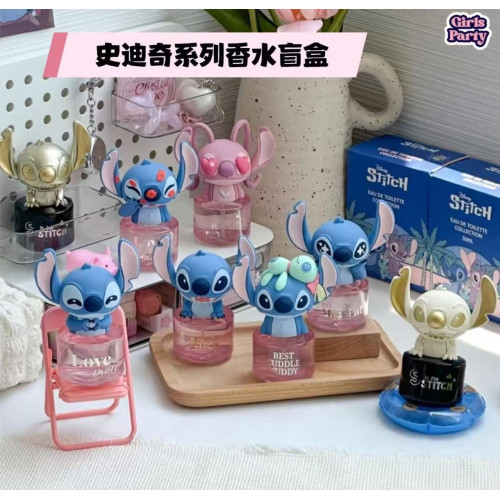 限定 迪士尼/史迪仔/瘋狂動物城/維尼熊/story 香水盲盒30ml