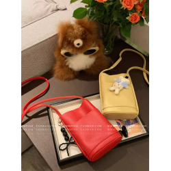 mmmpink韓國ins多功能軟皮斜背手機包女2024新款輕便精緻夏天小包