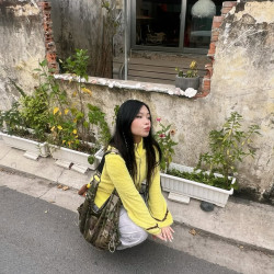 越南品牌Heartburn千禧辣妹黑色迷彩雙面字母印花單肩托特大包女