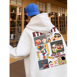 美式oversize連帽衛衣男款重磅大碼加絨潮牌寬鬆秋冬季套頭外套男