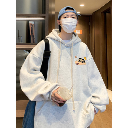 美式oversize連帽衛衣男款重磅大碼加絨潮牌寬鬆秋冬季套頭外套男 美式oversize連帽衛衣男款重磅大碼加絨潮牌寬鬆秋冬季套頭外套男