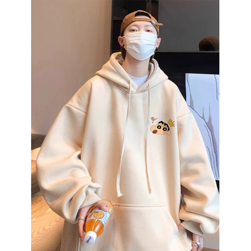 美式oversize連帽衛衣男款重磅大碼加絨潮牌寬鬆秋冬季套頭外套男 美式oversize連帽衛衣男款重磅大碼加絨潮牌寬鬆秋冬季套頭外套男