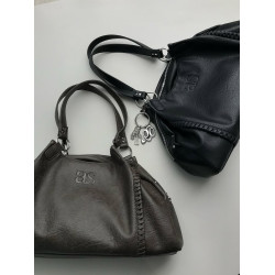 韓國ason流浪包李茶仁同款皮面機車包單肩腋下大容量托特手提包