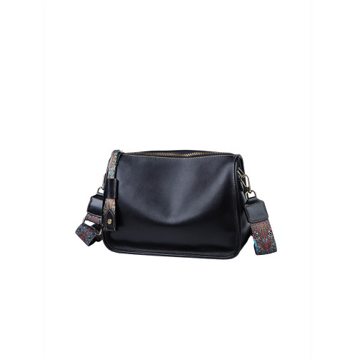 真皮斜後後背包女2026新款時尚小方包中年女包媽媽包頭層牛皮單肩小包 真皮斜後後背包女2026新款時尚小方包中年女包媽媽包頭層牛皮單肩小包