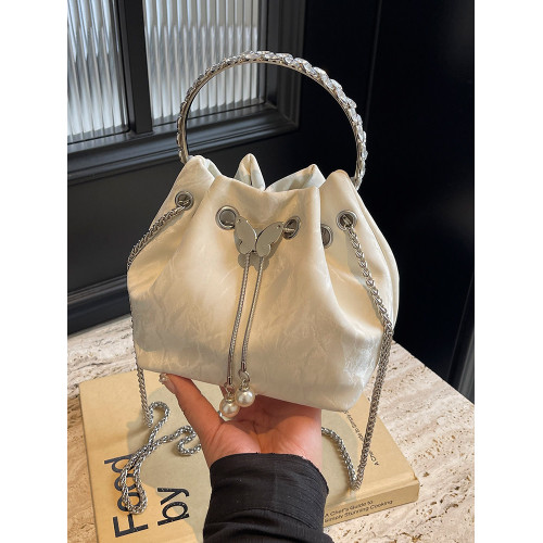 包包韓系高級感百搭水桶包秋冬2026新款小衆設計鏈條斜背手提包女 包包韓系高級感百搭水桶包秋冬2026新款小衆設計鏈條斜背手提包女