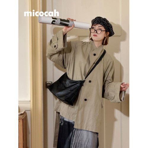 Micocah「漫步秋日」新款小衆托特包女包單肩腋下包hobo原創通勤