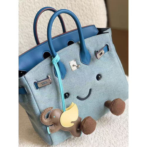 ZRVR限量不補精緻毛絨絨手提鉑金包bk小精靈牛仔凱莉包單肩斜後後背包 ZRVR限量不補精緻毛絨絨手提鉑金包bk小精靈牛仔凱莉包單肩斜後後背包