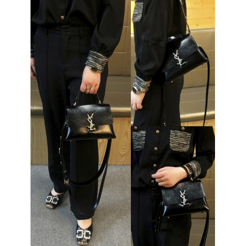 香港品牌高級質感小方包2025新款流行簡約氣質單肩包雙肩帶斜後後背包