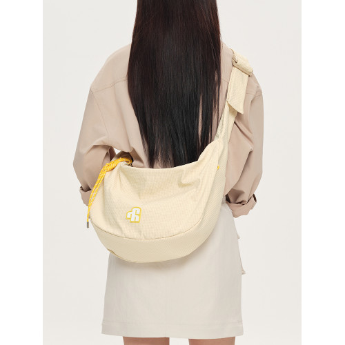 VAOPER喂牌餃子包女大容量2025新款斜後後背包男通勤輕便運動包單肩包