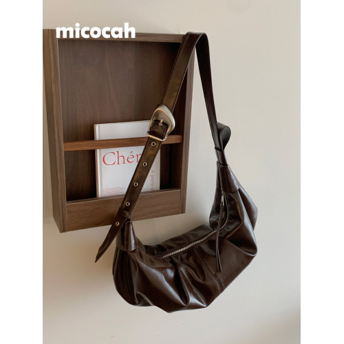 Micocah「自在可頌」通勤新款包包斜後後背包大容量牛角包女包餃子包 Micocah「自在可頌」通勤新款包包斜後後背包大容量牛角包女包餃子包