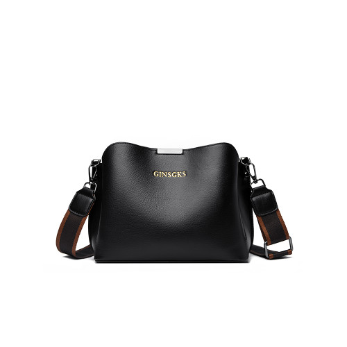 休閒斜後後背包2026新款時尚鏈條單肩水桶包今年流行手提女士包包