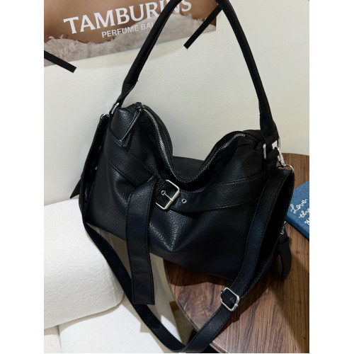 DIUDIU小衆設計百搭機車包辣妹腋下包大容量軟皮高級感通勤斜後後背包