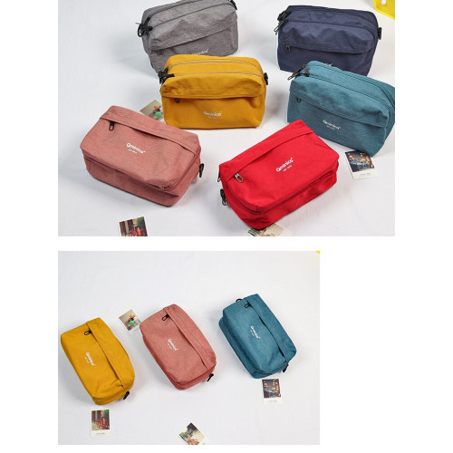 Qminica輕量經典系列戶外旅行多功能斜後後背包多隔層媽媽包遛娃包