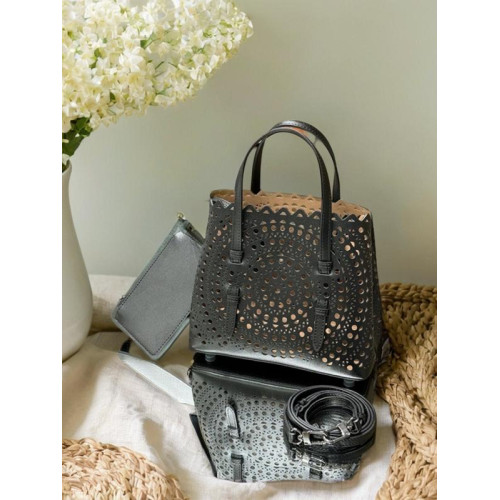 2025新款潮縷空包法式休閒真皮包時尚百搭單肩斜後後背包手提包mini包