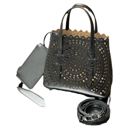 2025新款潮縷空包法式休閒真皮包時尚百搭單肩斜後後背包手提包mini包