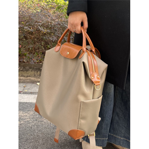 男女通用商務尼龍輕便防水大容量雙肩包新款電腦後後背包通勤旅行書包